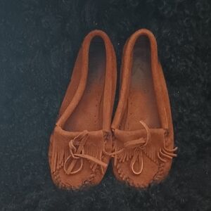Minnetonka Moccasins - Tan